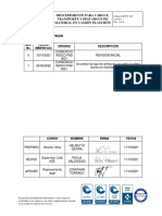 Ejp Po 140 Cargue, Transporte y Descargue de Material en Camion Planchon