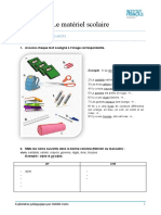 Fiche MaterielScolaire2 Eleve