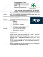 SOP Pemeriksaan Rapid Malaria