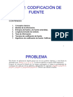 Tema 2 Codificación de Fuente