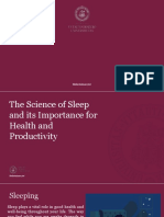 Importance of Sleeping