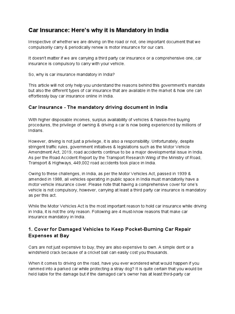 car-insurance-here-s-why-it-is-mandatory-in-india-pdf-vehicle