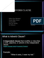 Adverb Clause