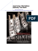 Organized Crime 10th Edition Abadinsky Test Bank