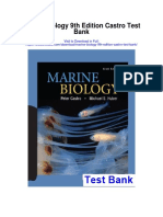 Marine Biology 9th Edition Castro Test Bank