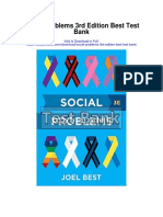 Social Problems 3rd Edition Best Test Bank