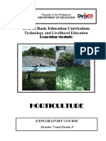 K To 12 Horticulture Learning Module