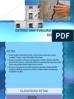 Deteksi Dan Evaluasi Retak Pada Elemen Beton-R