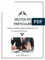 Clasificacion de Los Delitos.