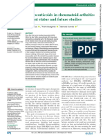 Glucocorticoids in RA