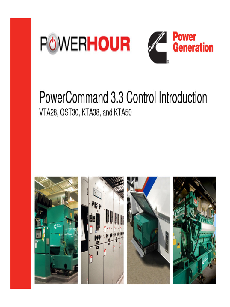 PowerCommand 3.3 Webinar Presentation | PDF | Relay | Reliability ...