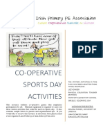 Co Operative Sports Day Handout and Resource