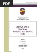 Kertas Kerja Minggu Matematik