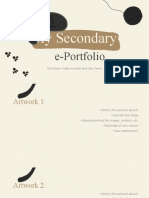 Lower Secondary E-Portfolio Template 3v2