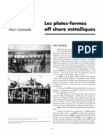 Plateformes Offshore Métalliques