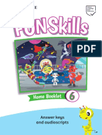 Fun Skills 6 Home Booklet Answer Keys Amp Amp Audioscripts