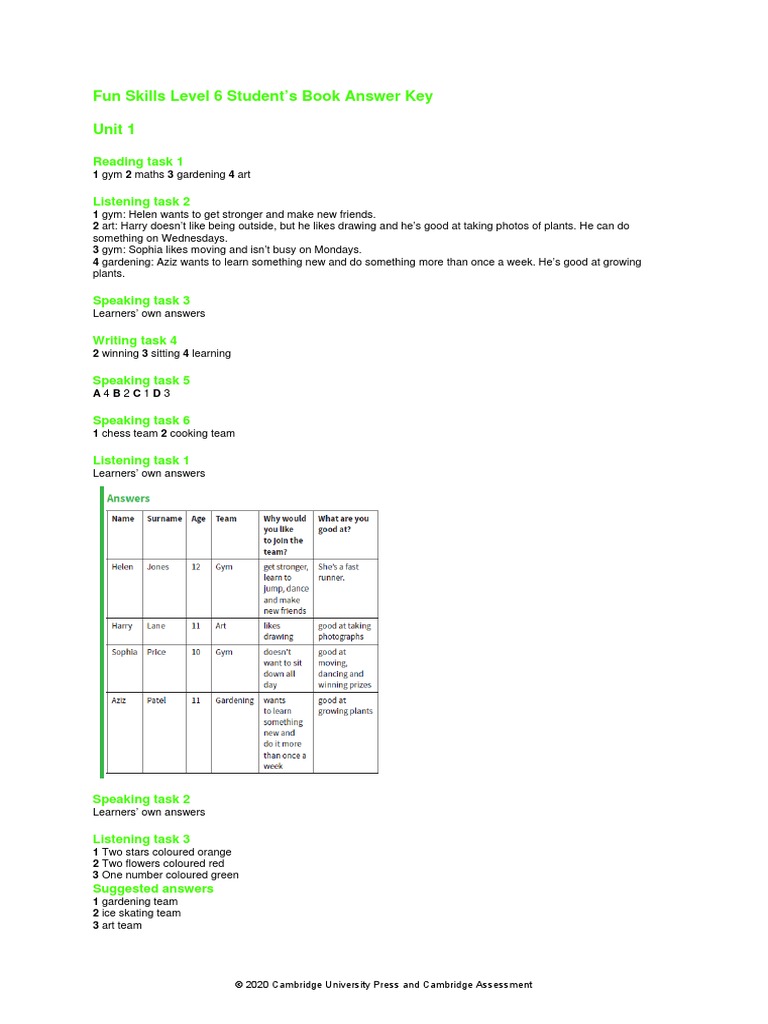 Fun Skills 6 Pdf