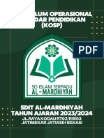 Kurikulum Operasional Standar Pendidikan (Kosp)