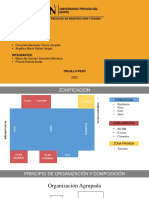 Avance de Zonificación y Organización - Proyecto Capilla