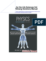 Physics For The Life Sciences 3rd Edition Allmang Solutions Manual
