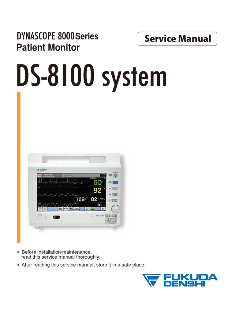 DS-8100 Service Manual Overview | PDF | Radio | Artificial Cardiac ...
