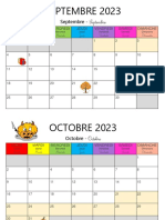 Calendrier Ps Ms