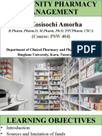 PSW 404 - Community Pharmacy Management-1
