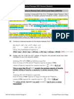 Section A Planning Tasks (Suggested Answers)