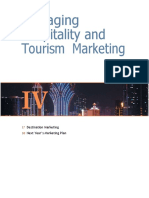 Managing Hospitality and Tourism Marketing: Destination Marketing Next Year's Marketing Plan