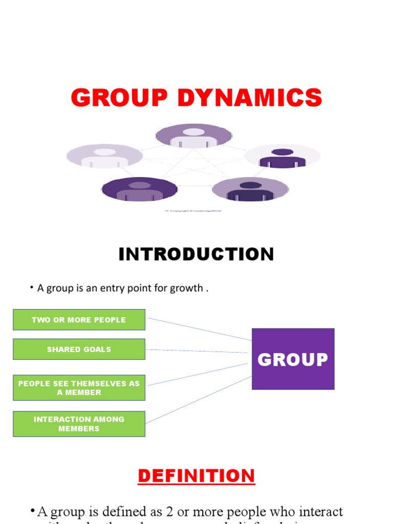 Group Dynamics | PDF
