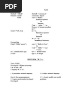 C++ Notes Complet