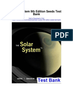 Solar System 9th Edition Seeds Test Bank