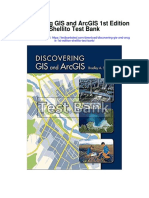 Discovering Gis and Arcgis 1st Edition Shellito Test Bank