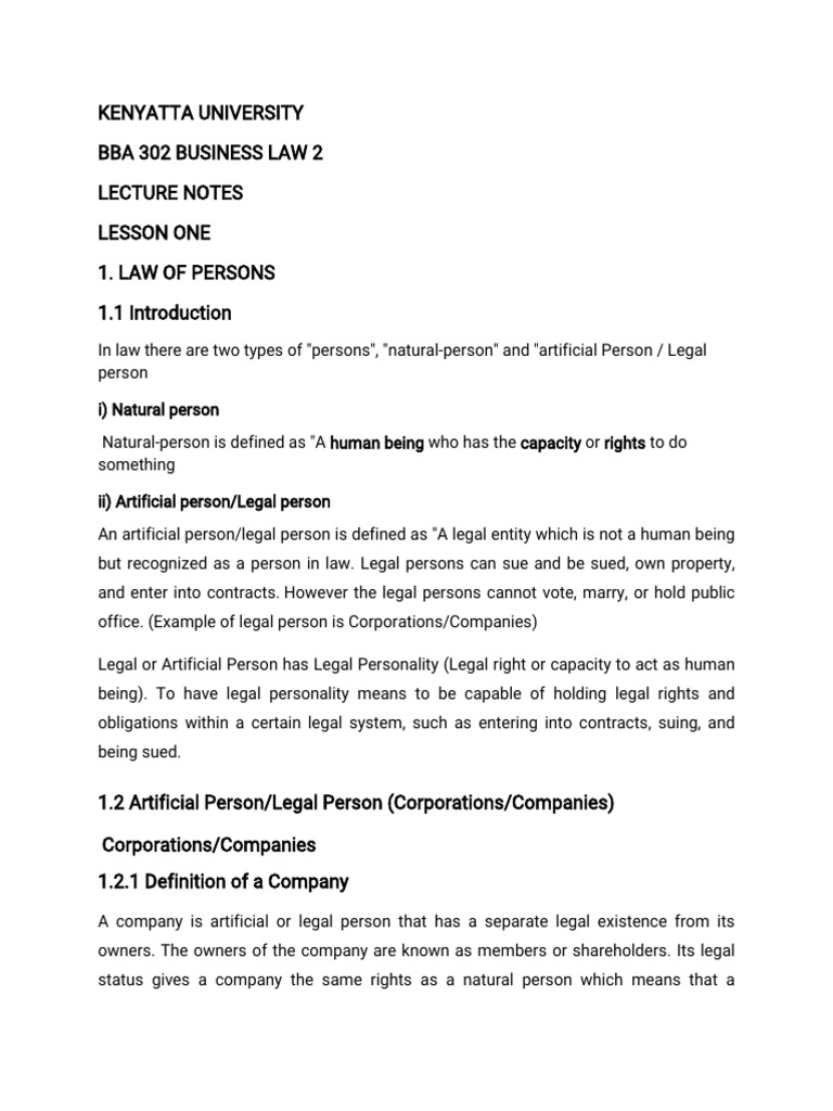 Bba 302 Notes 2023 | PDF