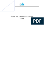 Profile and Capability Statement Updated 2023-06-20