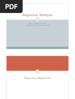 Bio Medical Tics - Sequence Analysis - Alignment - 2011