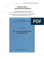 Adrianyi Gabor Az Egyhaztortenet Kezikonyve 1