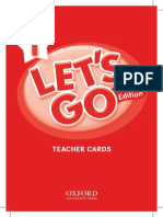 Lets Go 4e Level 1 Flashcards Cover Print