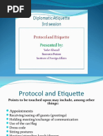 3-Protocol and Etiquette