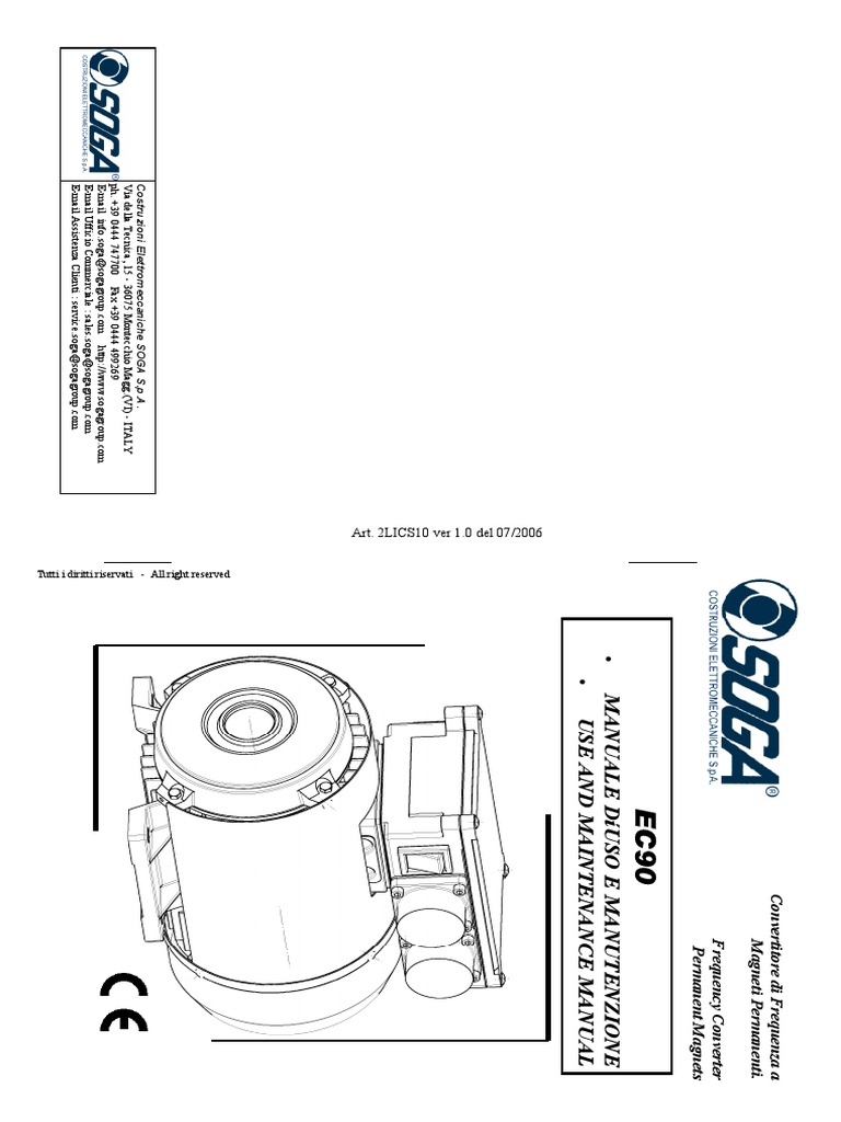 EC90 Manual - 2 | PDF