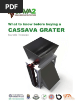 What You Need To Know Before Buying A CASSAVA GRATER