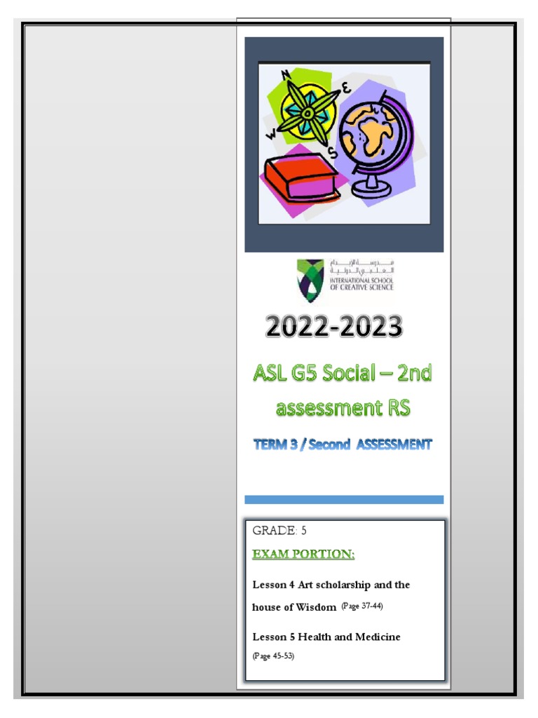 Revision Pack of Second Assessment SS Grade 5 With Answer Key NW | PDF