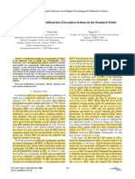 Cryptanalysis of A Certificateless Encryption Scheme in The Standard Model