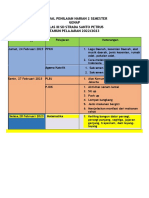 Jadwal PH 2 Kelas 3 Semester Ganjil PDF