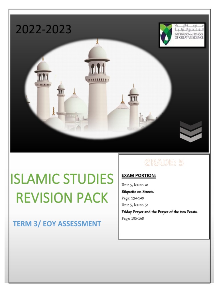 Islamic Studies Revision Guide | PDF | Islamic Jurisprudence ...