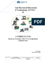 Industrial Electrical/Electronic Control Technology LEVEL - II