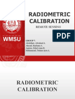 Group 7 Radiometric Calibration