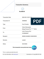 Transaction Summary