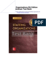 Staffing Organizations 9th Edition Heneman Test Bank