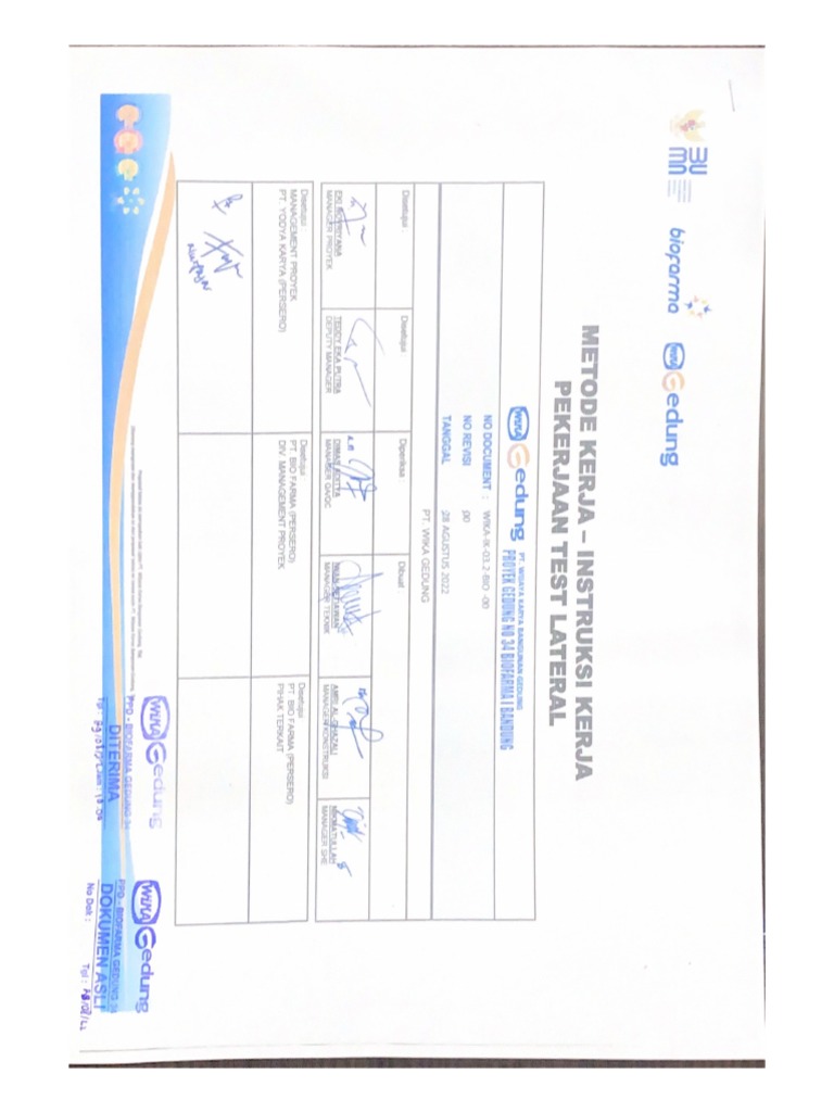 Metode Kerja Lateral Test Pdf